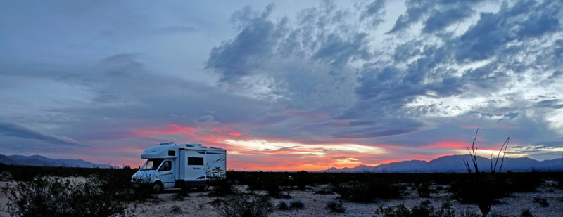 Bonanza Mine Road Sunrise