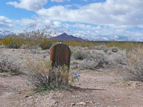 Rhyolite Cemetery