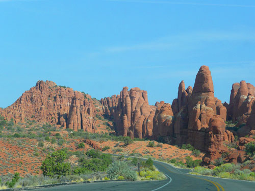 Road Through Arches