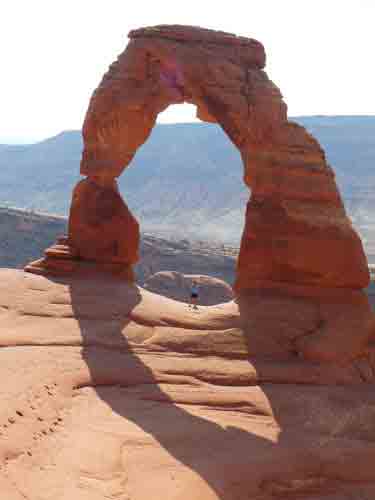 Judy at Delicate Arch