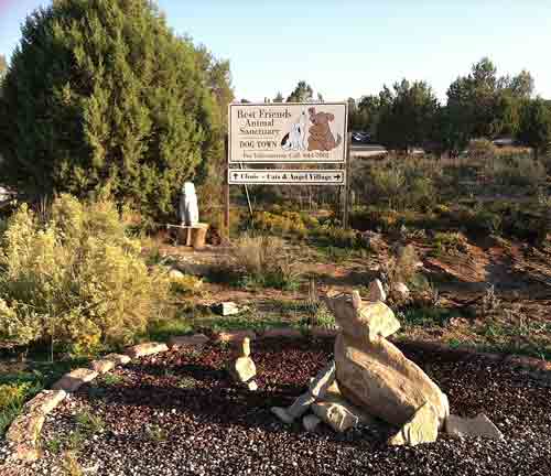 Stone Sign at Dogtown