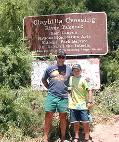 grampa and griff at clay hills