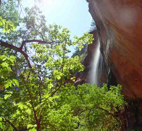 Emerald Pool Waterfall