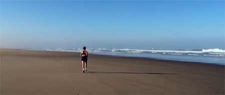 Beach Running