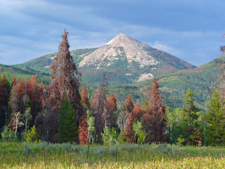 Hahn's Peak near Steamboat Lake