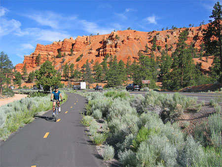 Judy Biking