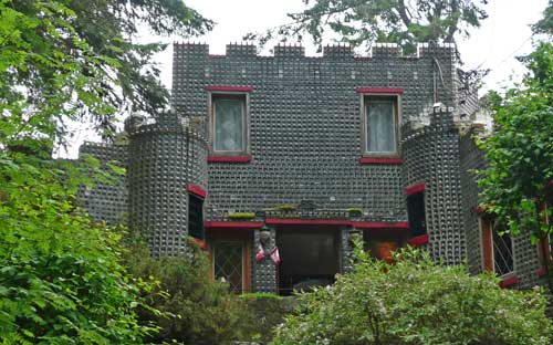 Glass Bottle House