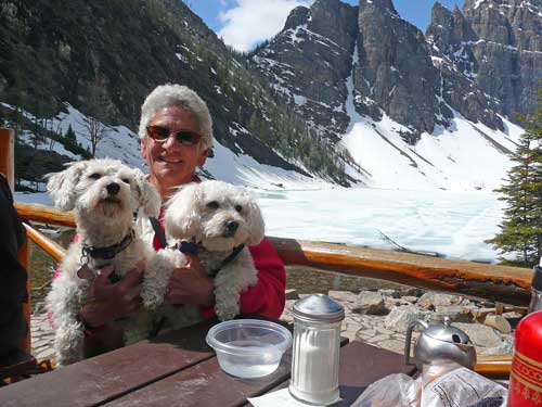 Teahouse at Lake Agnes