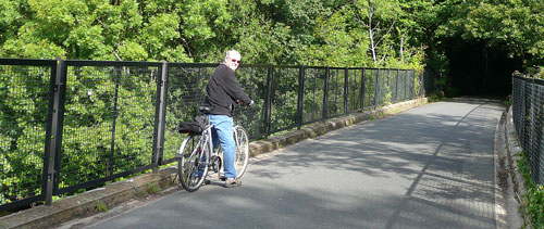 biking