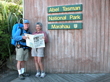 Entrance to Abel Tasman