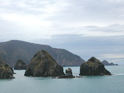 Leaving South Island