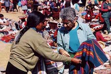 Shopping in Chinchero