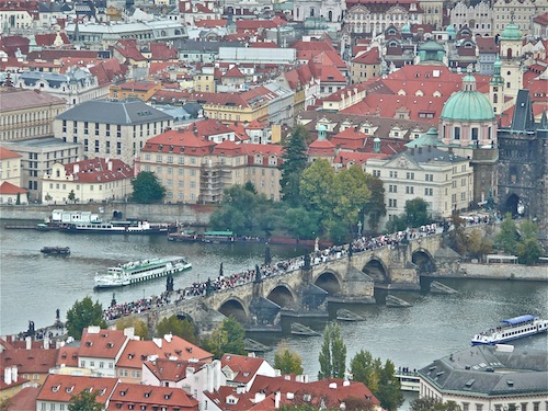 Bridge Across Vlatava