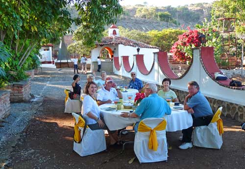 Dinner at the Hacienda