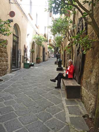 Judy in Narrow Street