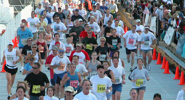 Bolder Boulder Finish