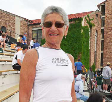 At Bolder Boulder Finish