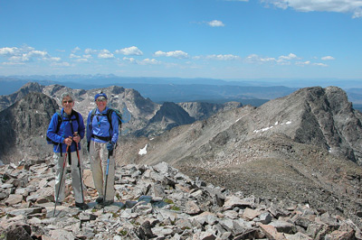 judy on mt audubon