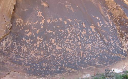 Newspaper Rock State Historical Monument