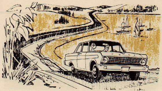 Drawing of 1964 Falcon