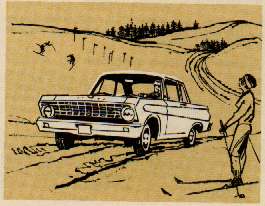 Drawing of 1964 Falcon